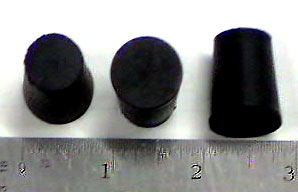 INK PAN STOPPER #3 WITH HOLE SIZE - 15/16" AND TAPPERS TO 3/4"