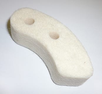 PROPHETEER FELT, DIE BEARER WIPER 13/16" X 2" ELLIPTICAL-zoom-1