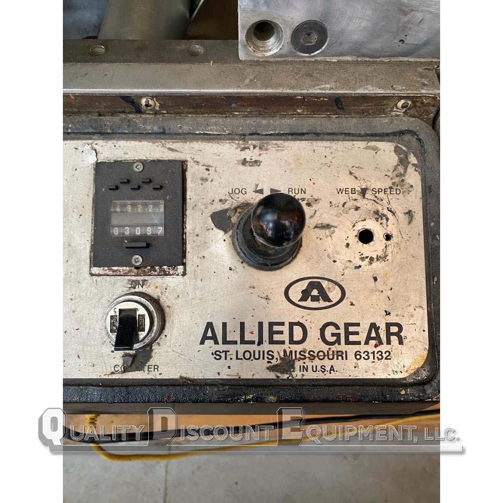 Allied Gear Flexomaster 4 10" 4 Color Press-zoom-2