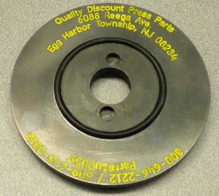 5" X 1" X 3/16" MARK ANDY FRICTION MOUNTING PLATE AIR CLUTCH ASSMEMBLY