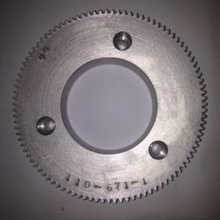 MA 2200 13" SLITTER BASE ROLL GEAR 99 TOOTH