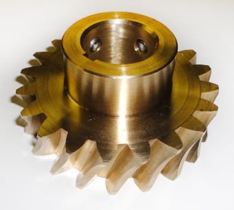 ALLIED GEAR 300 SERIES PRESS BRASS WORM GEAR