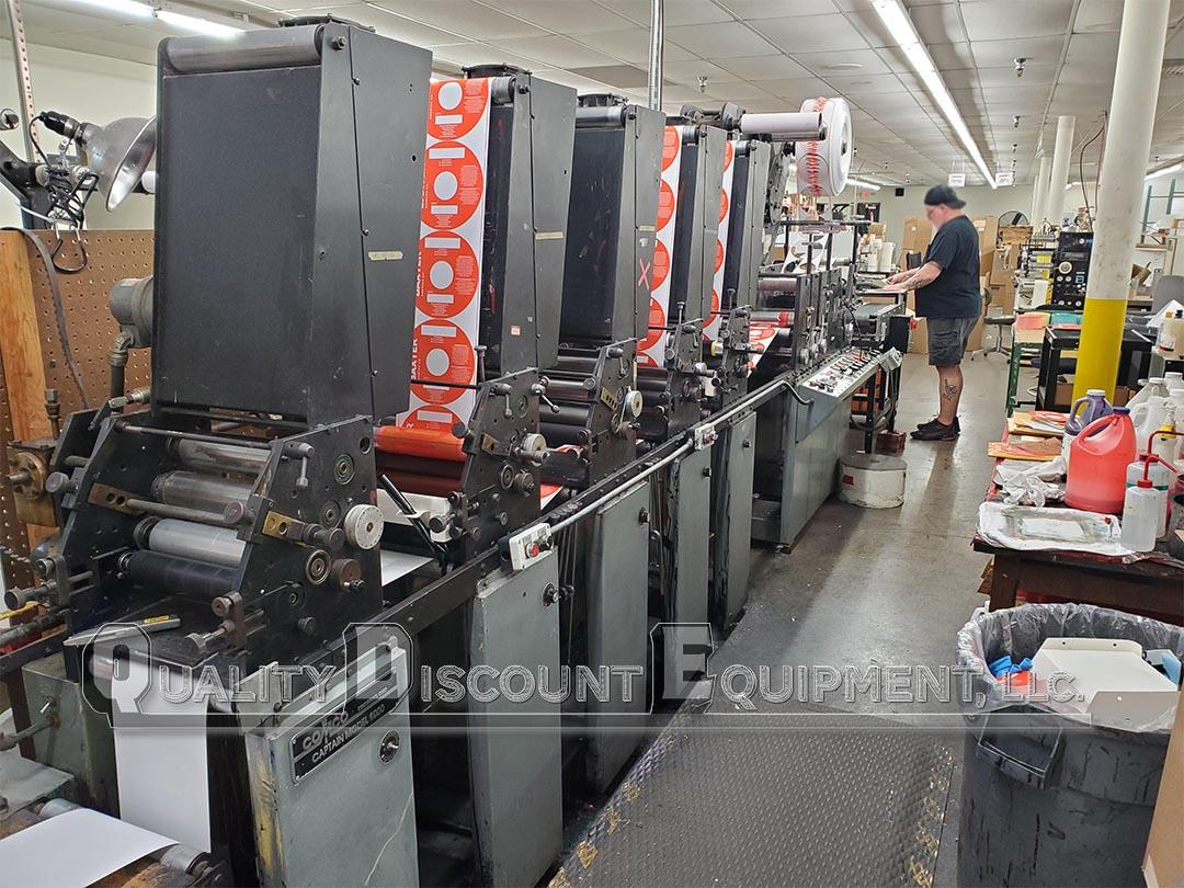 Comco Captain 1000 10" 4 Color Press