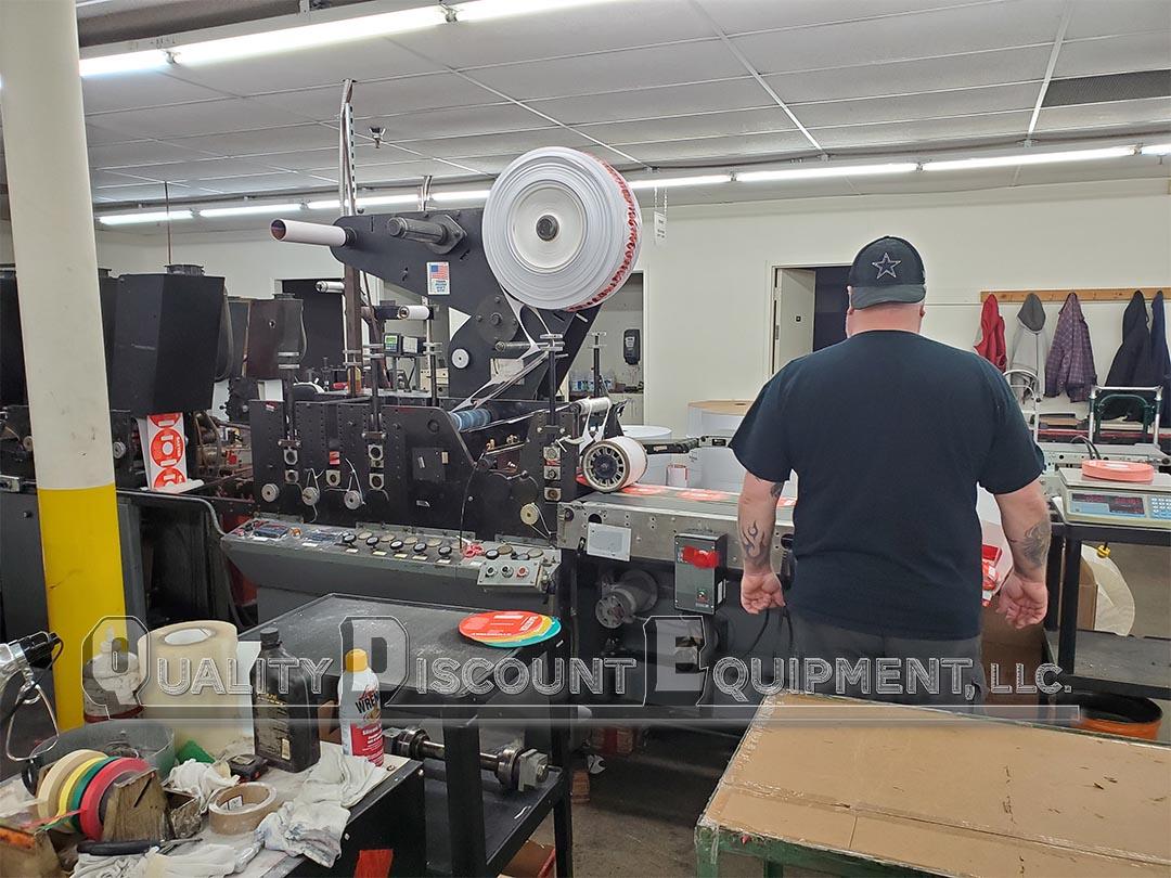 Comco Captain 1000 10" 4 Color Press-zoom-5