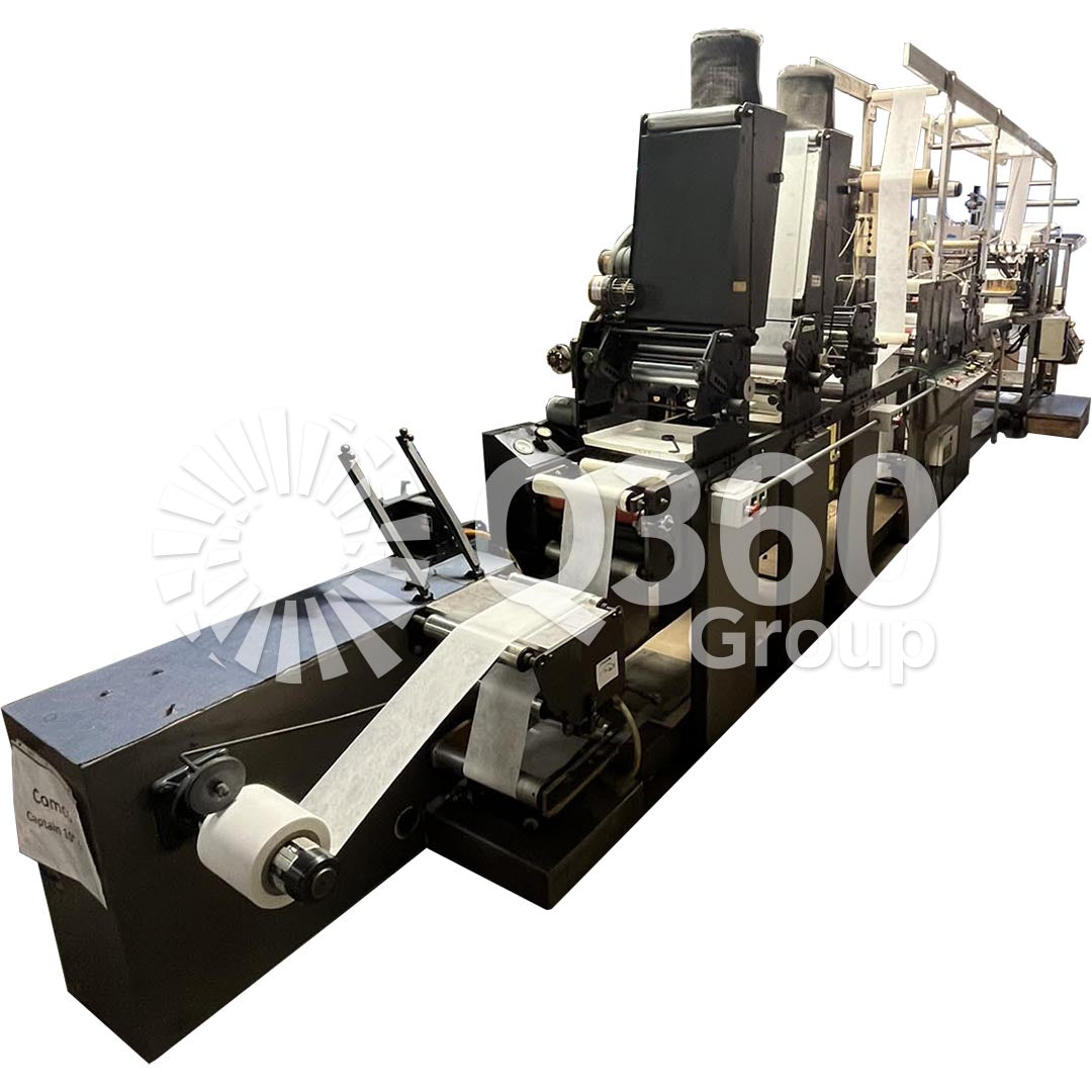 Comco Captain 10" 2 Color Printing Press-zoom-1