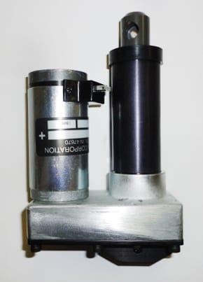 ACUTATOR 60# IN-LINE MOUNT WITH 1.6" STROKE 0" STOP TUBE