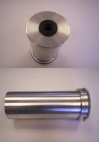 WEB 750 TINT MANDREL, GEAR, 2 COLLARS