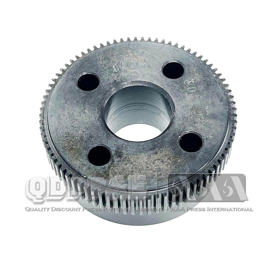 WEB 32DP 80T ADAPTER GEAR WEBTRON 750 ADAPTER GEAR FOR WEBTRON 650, 32DP, 80T, 14.5 DEGREE, USED ON THE DIE STATION-zoom-1