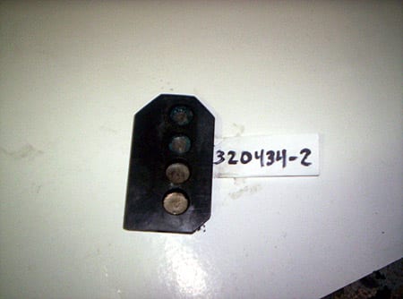 MA 2200 PLATE ROLL PIN HLDER-REAR