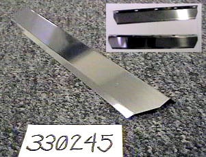 LABEL SEPARATOR SCRAPPER BLADE 10" BRIGHT USED ON MARK ANDY 2200, 4120 & OTHER 10" PRESSES 10" 11/12 WIDTH LABEL SEPARATOR / SCRAPPER FOR MARK ANDY PRESSES-1