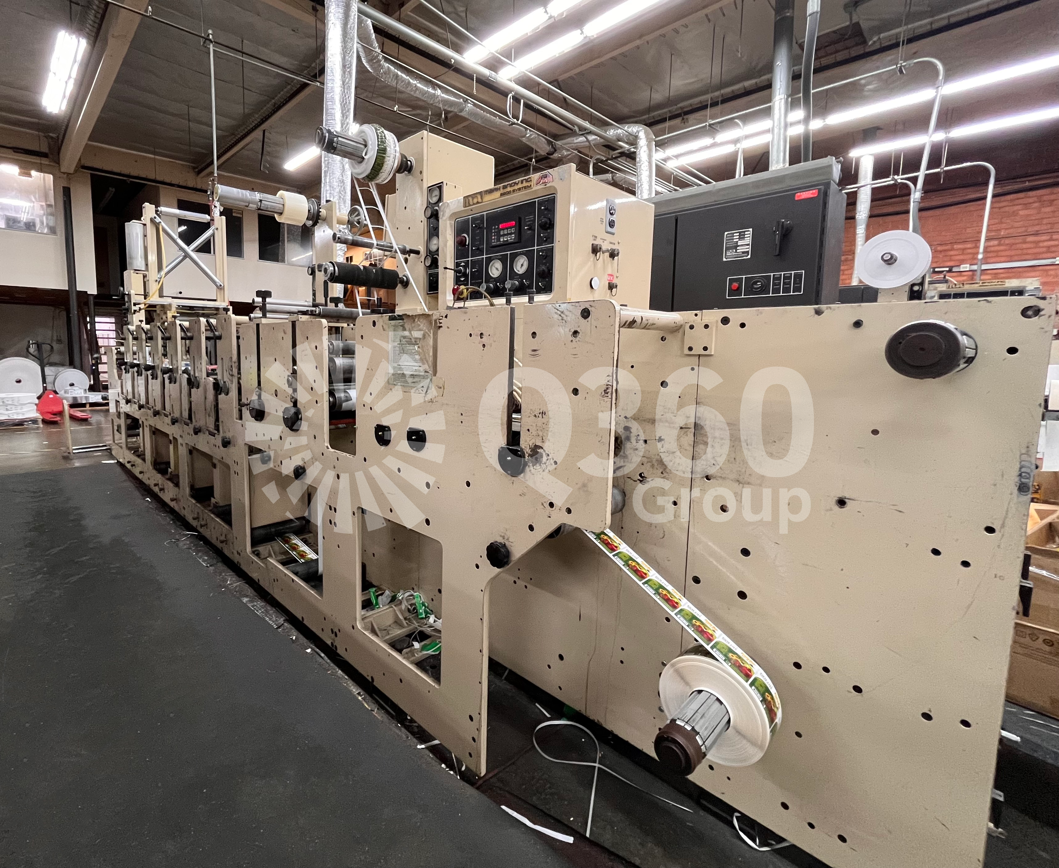 Mark Andy 2200 10" 6 Color Press