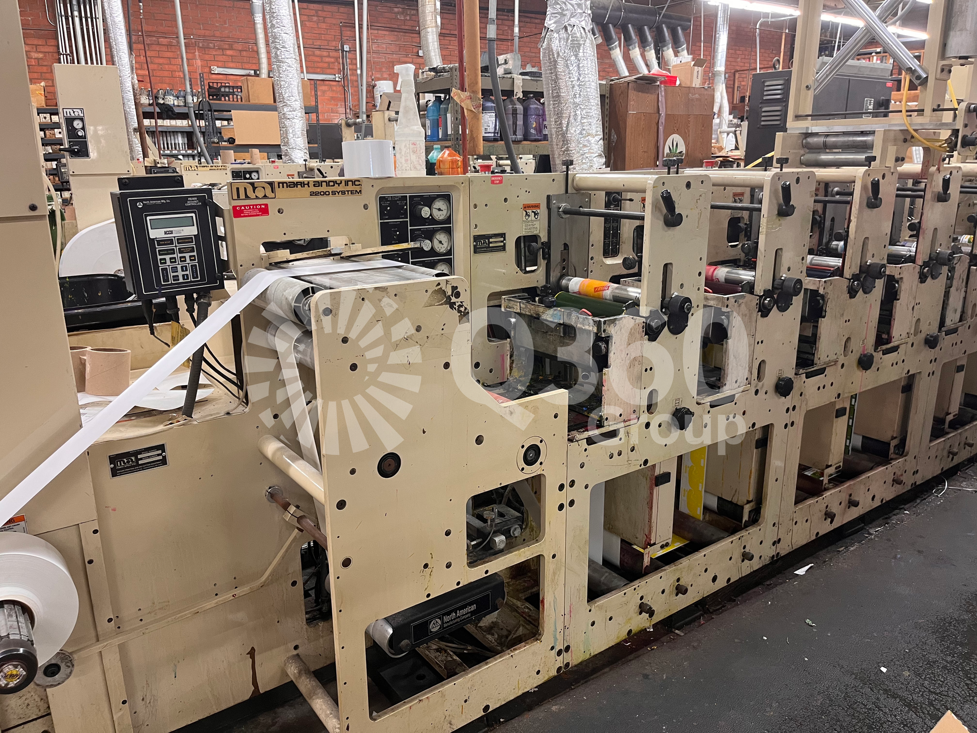 Mark Andy 2200 10" 6 Color Press-2