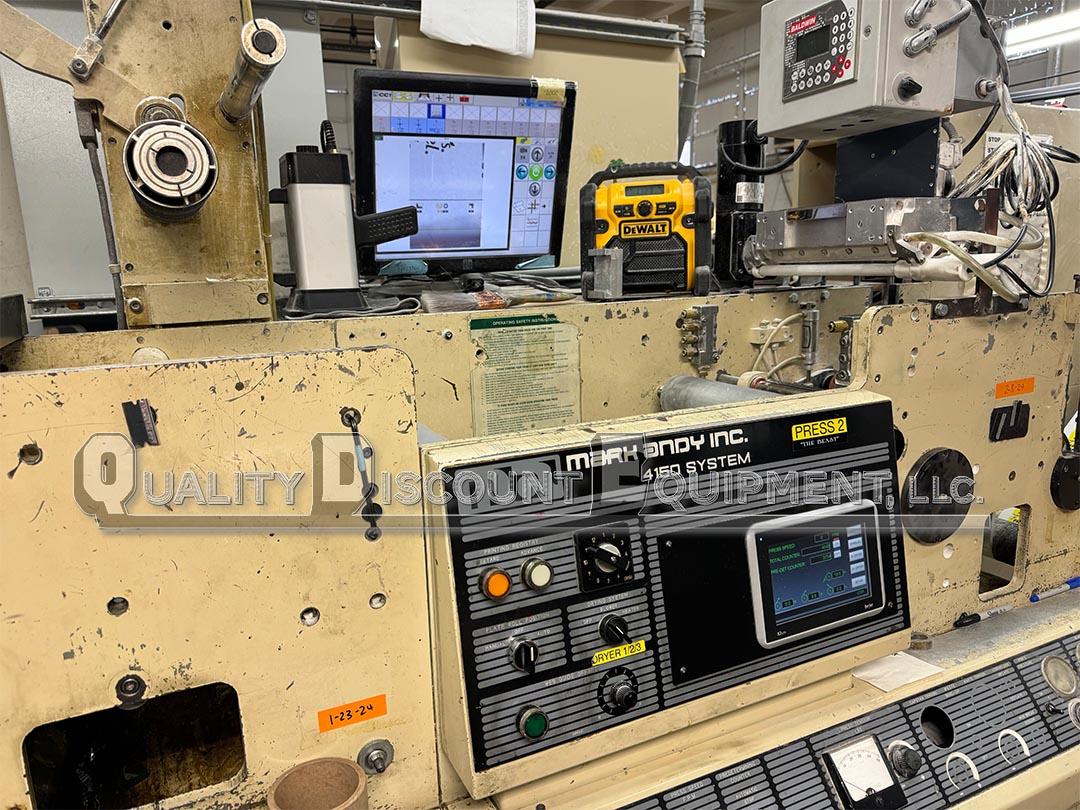 Mark Andy 4150 10" 12 Color Press-7
