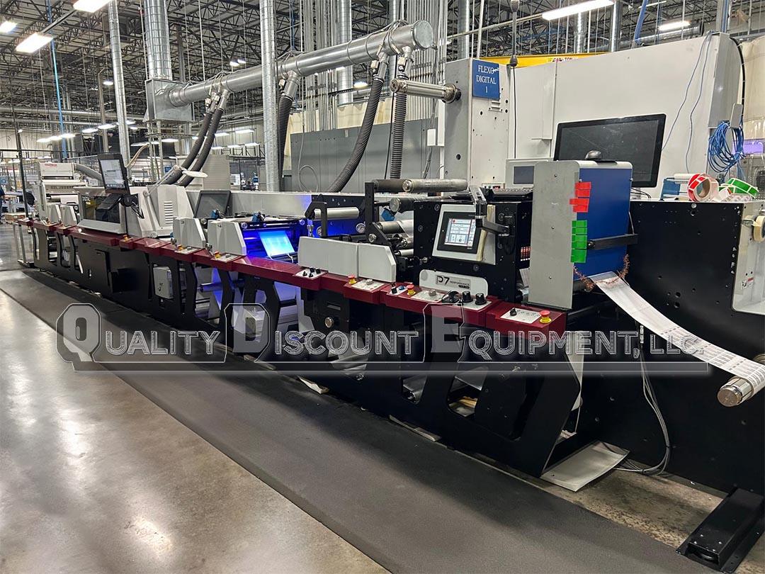 Mark Andy P7 13" 4/4 Digital Hybrid Press-1