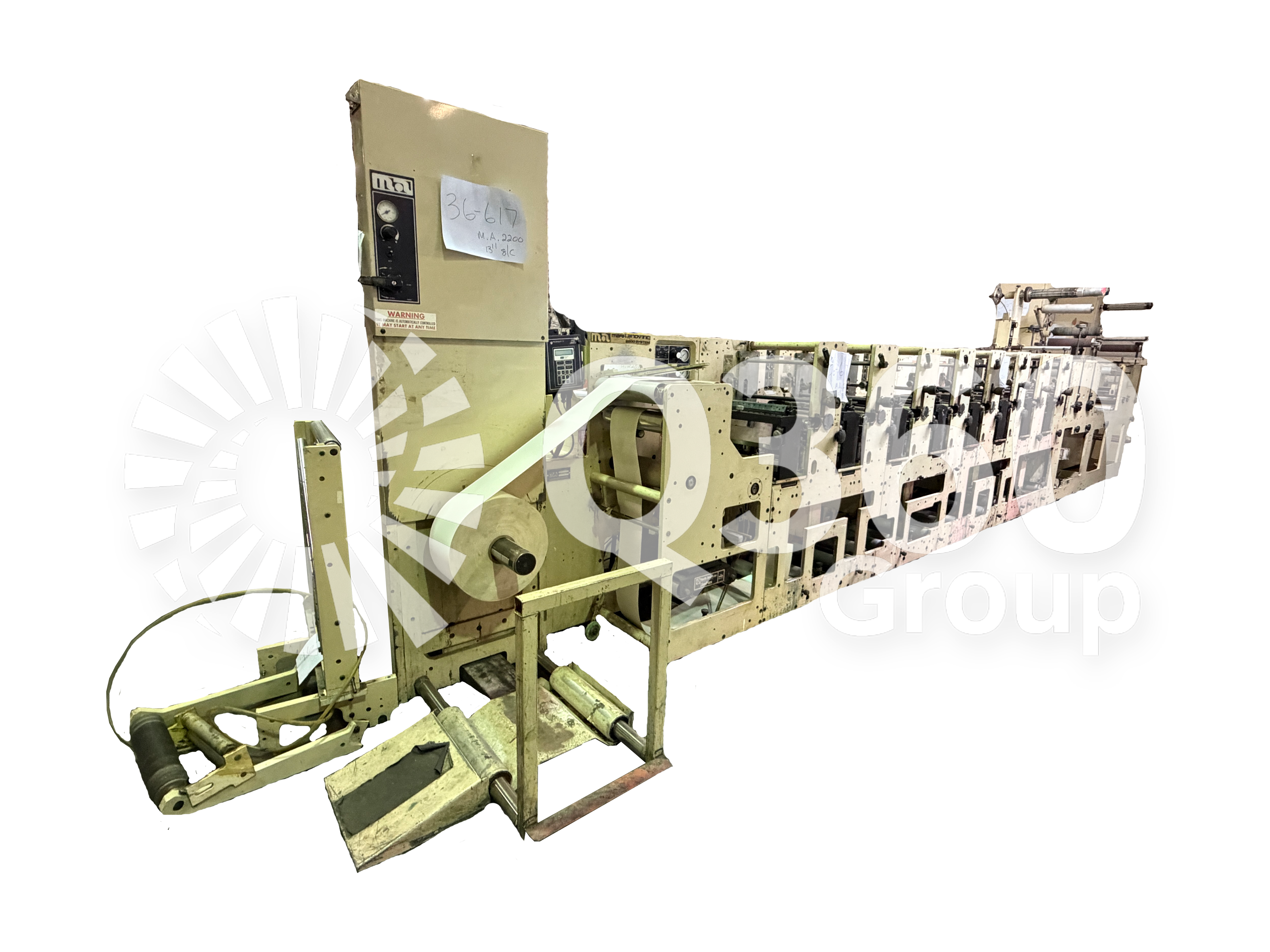 Mark Andy 2200 13" 8 Color Press