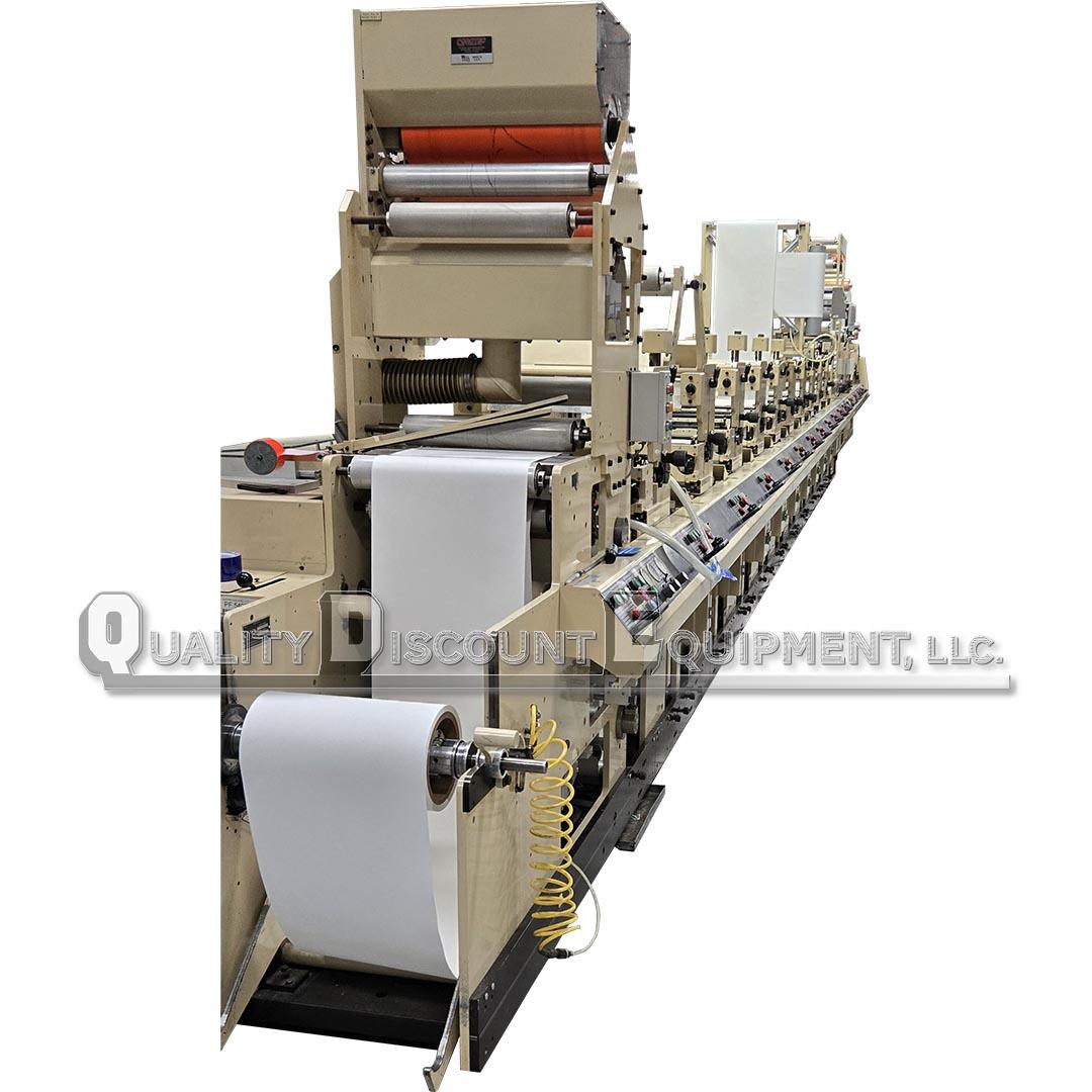 Mark Andy 4150 16" 10 Color Press