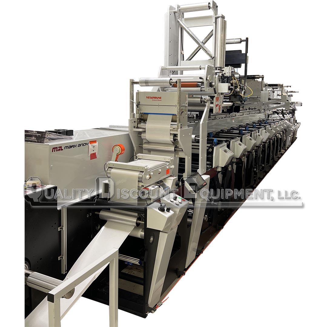 Mark Andy P5E 10" 10 Color Press