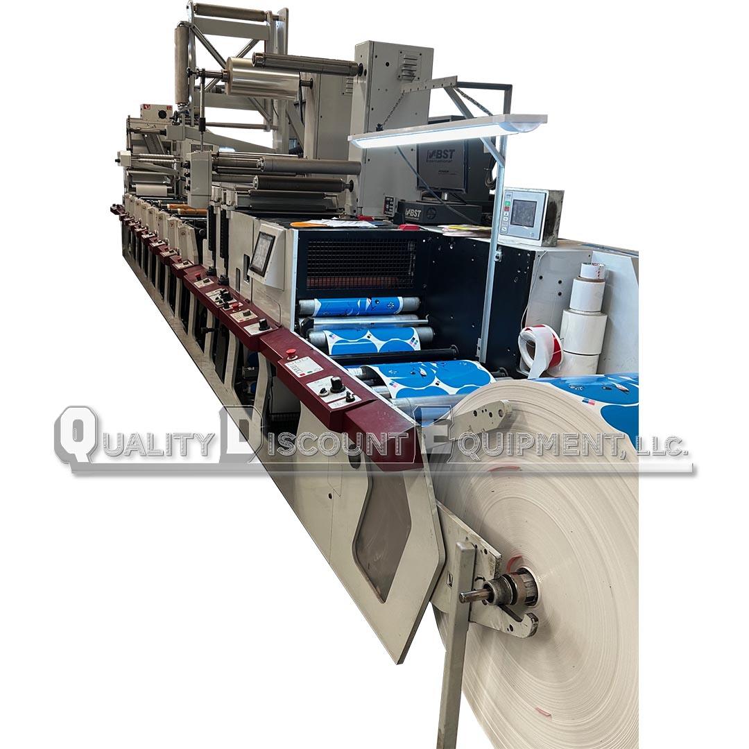 Mark Andy P5 17" 8 Color Press