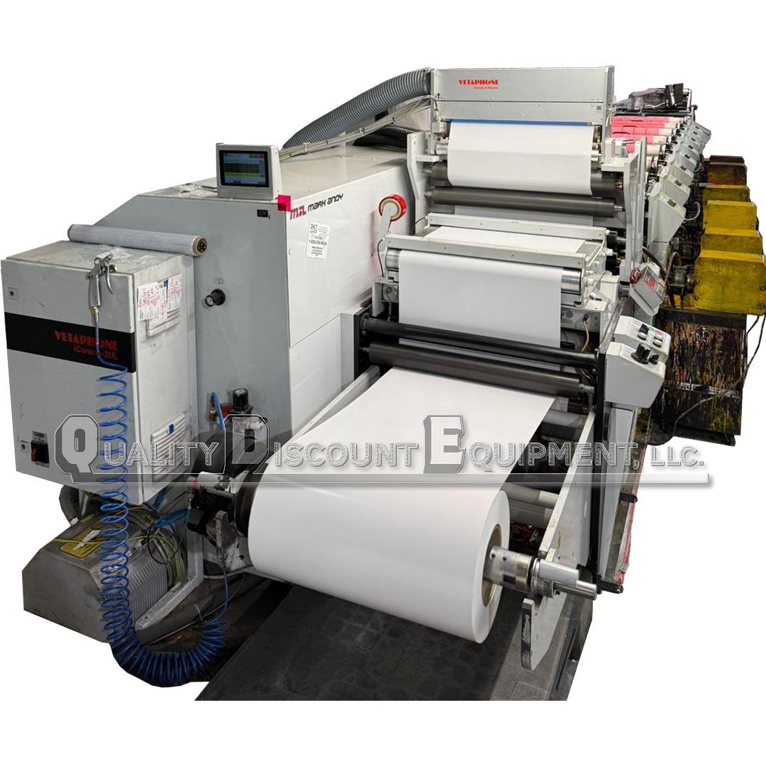 Mark Andy P7E 22" 8 Color Press