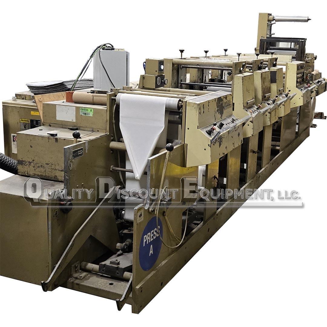 Mark Andy 4120 16" 3 Color Press