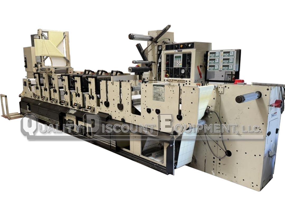 Mark Andy 2200F 13" 6 Color Press