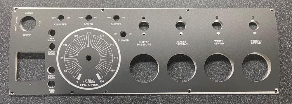 WEBTRON 650/750 CONTROL PANEL PLATE-zoom-1