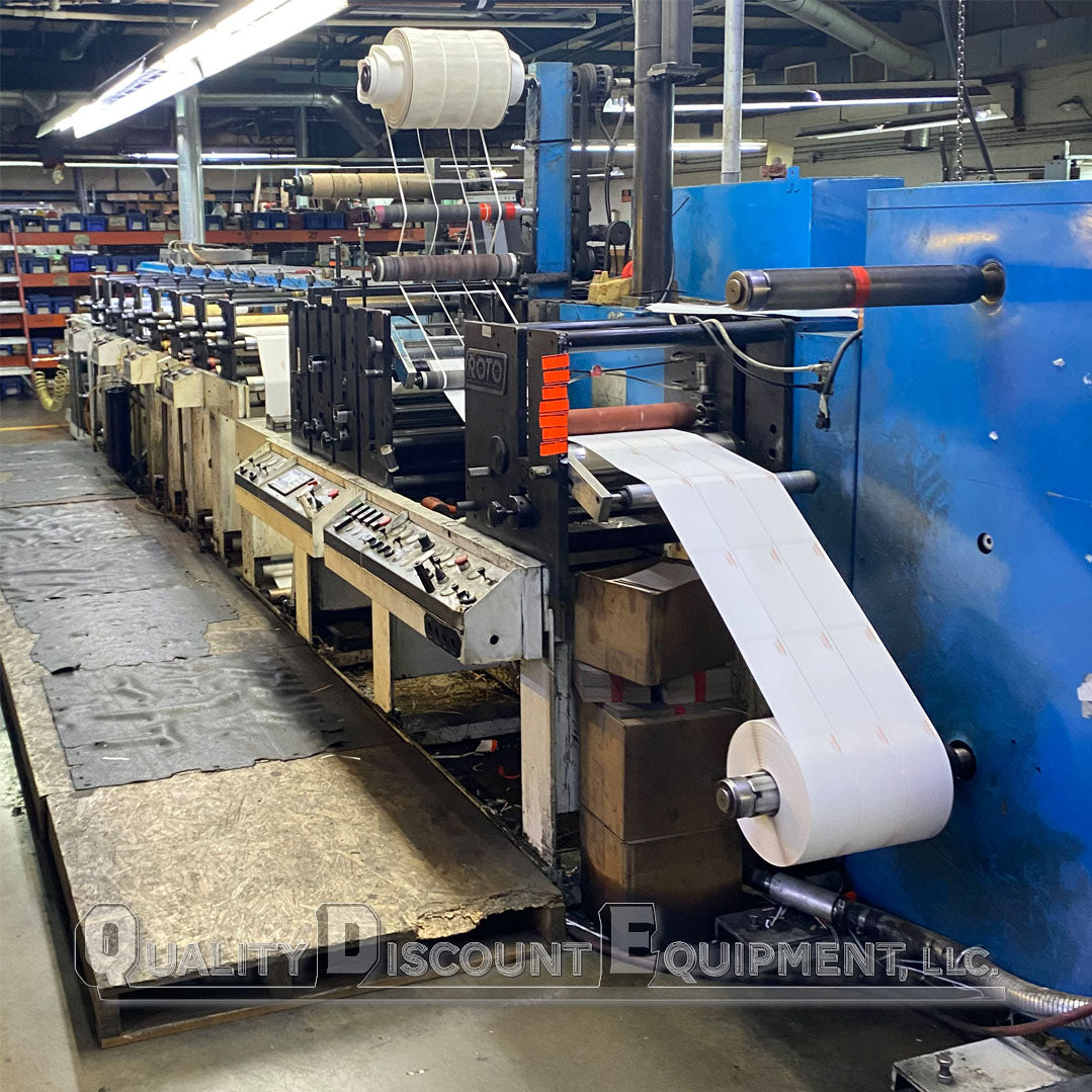 Rotopress 3516 16" 8 Color Press