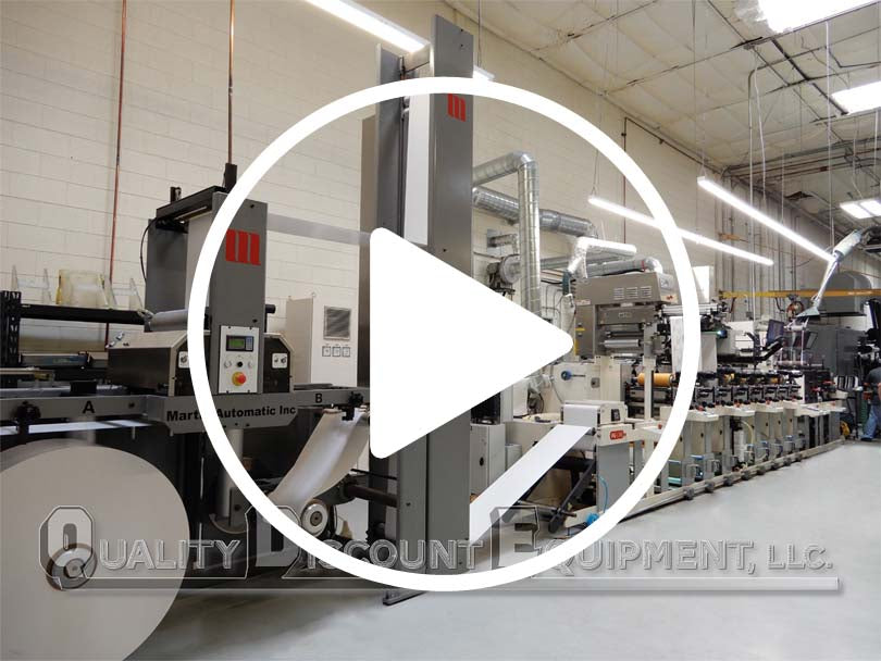 Nilpeter FG3300 13" 8 Color Press-5