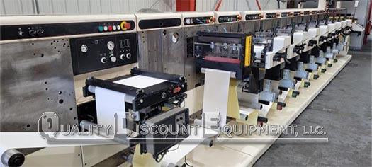 Nilpeter FA3300 13" 8 Color Press-4