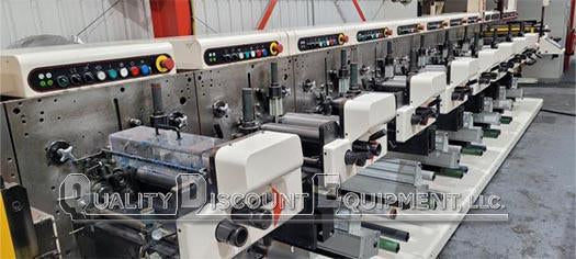 Nilpeter FA3300 13" 8 Color Press-5