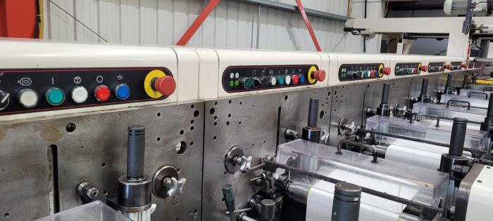 Nilpeter FA3300 13" 8 Color Press-19