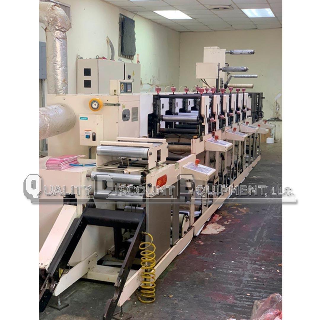 Nilpeter FB3300A 13" 6 Color Press