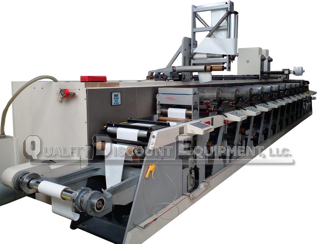 Nilpeter FA4 16" 10 Color Press