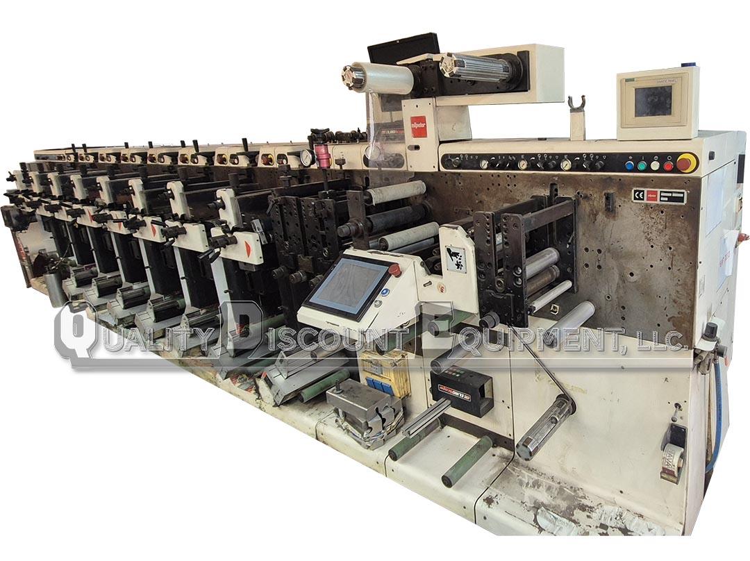 Nilpeter FA-2500 10" 8 Color Press-zoom-1