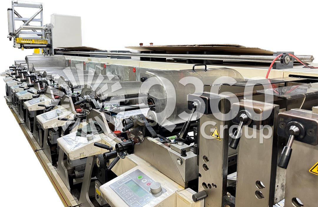 Nilpeter FA-4 16.5" 8 Color Servo Press