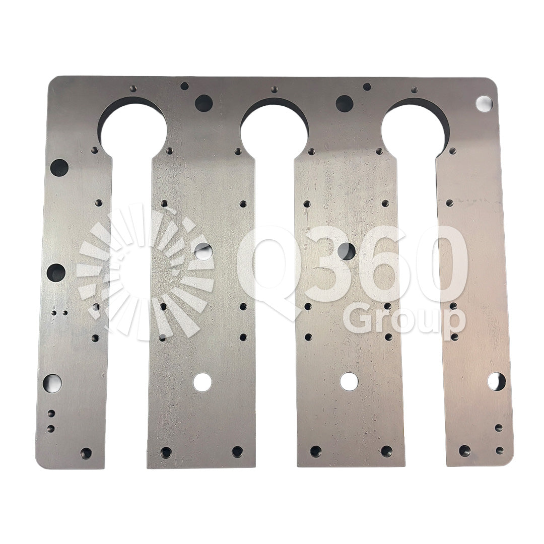 WEBTRON 650 OUTBOARD SUPPORT DIE STATION FACE PLATE USED FOR 15" REPEAT