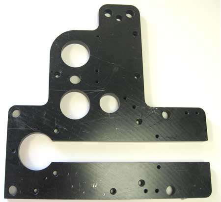 WEBTRON 650 INBOARD SHEETER STATION FACE PLATE