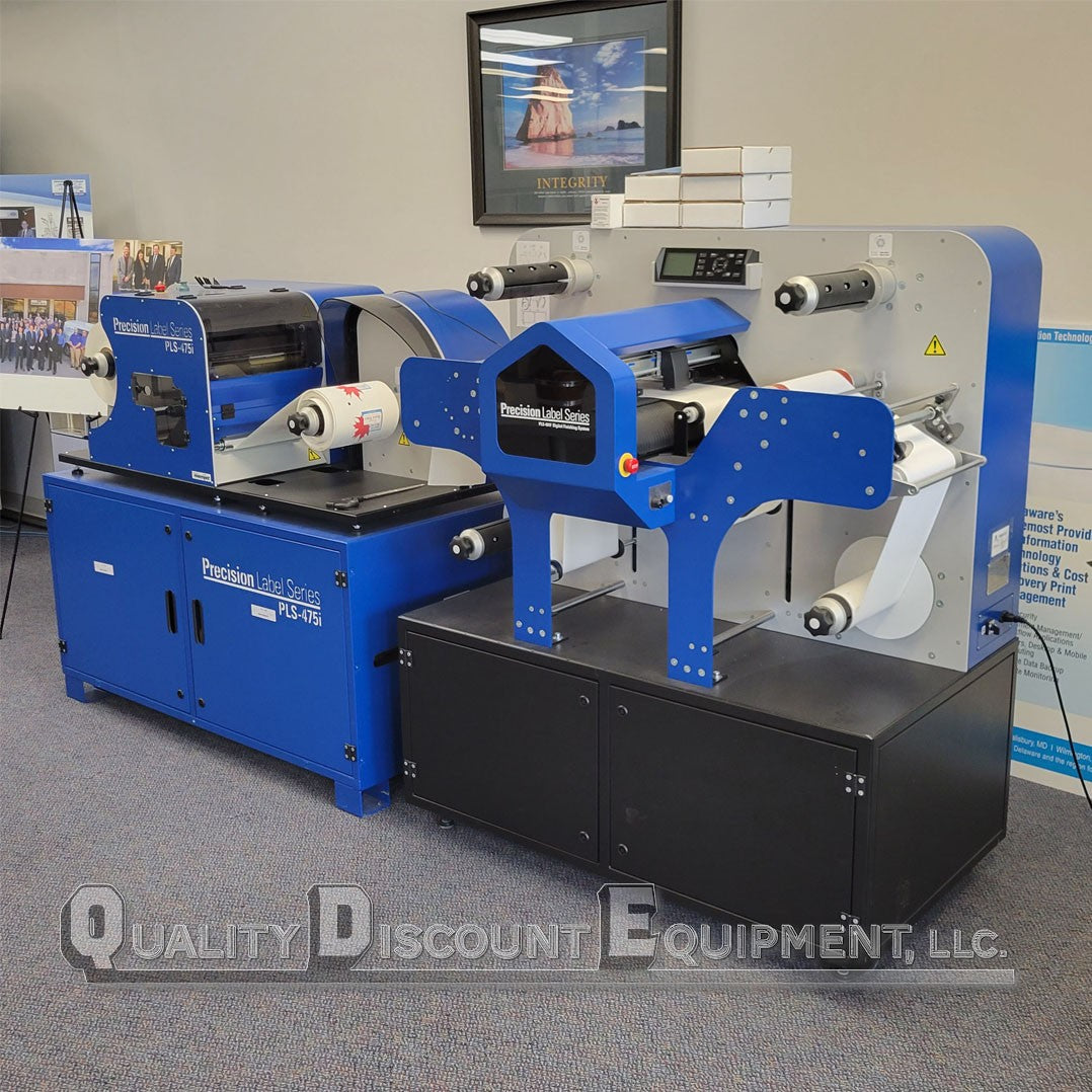 Precision Label Series PLS-475i Digital Label Press & PLS-401f Digital Finishing System-2
