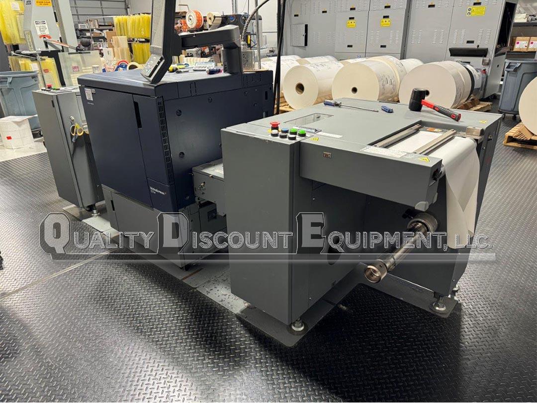Konica Bizhub Press C71 CF 13" Digital Label Press-1