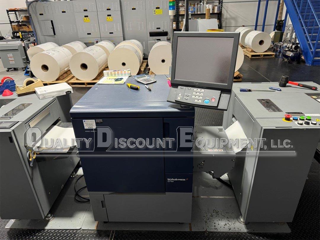Konica Bizhub Press C71 CF 13" Digital Label Press-3