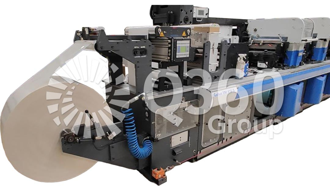 Gallus EM-410 16" 9 Color Press