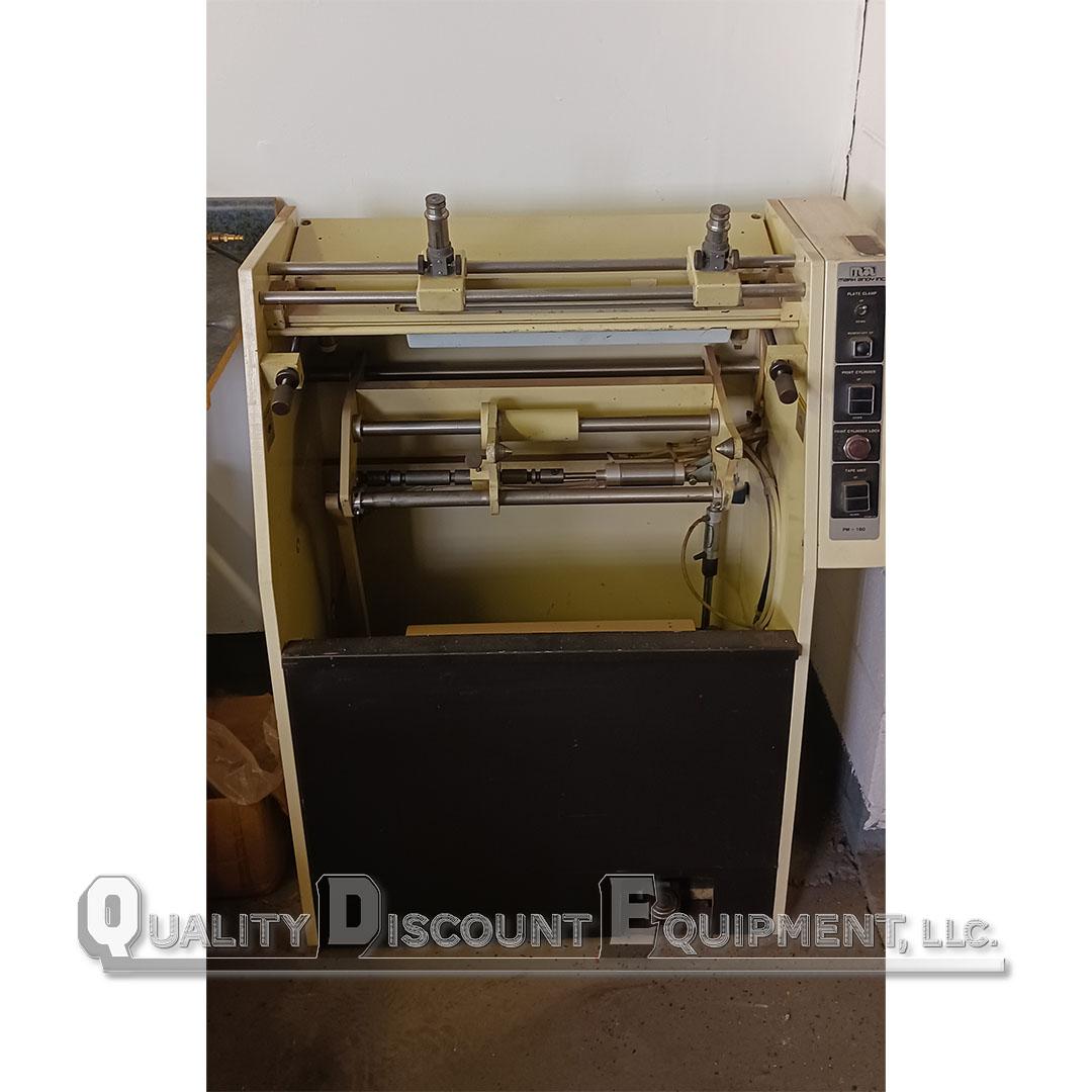 Mark Andy PM160 16" Optical Plate Mounter
