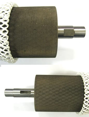 STACKER PULL ROLL WEBTRON 650 / 750 KNURLED PULL ROLL-1