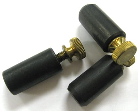 WEBTRON 650 / 750 STACKER PIN (UPPER) WITH THUMB SCREW