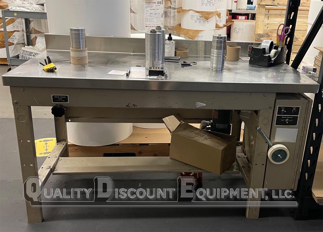 Web Techniques WT-15FS 7" Table-Top Rewinder-zoom-1