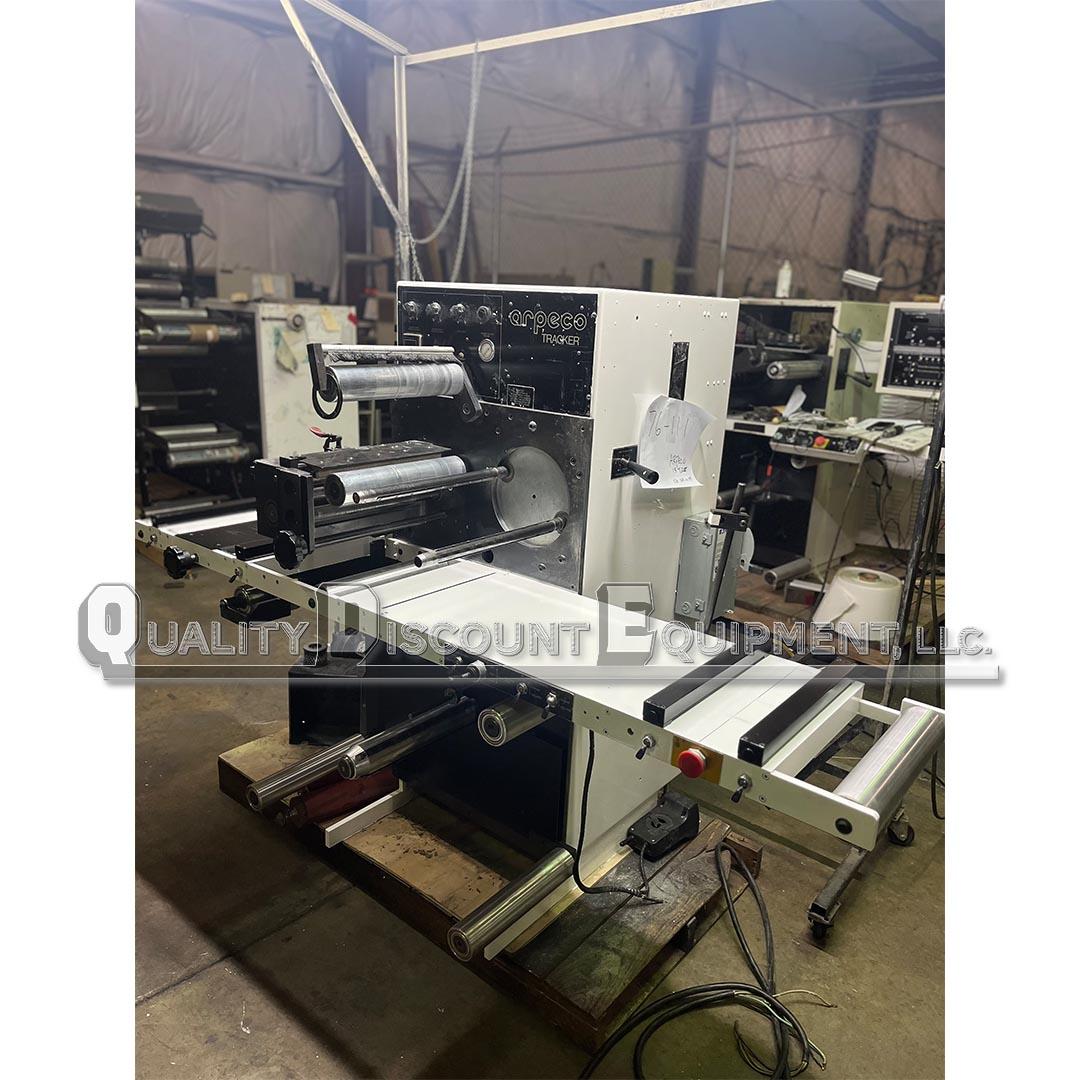 Arpeco Tracker 13" Slitter Rewinder w/ Turret Rewind-zoom-1
