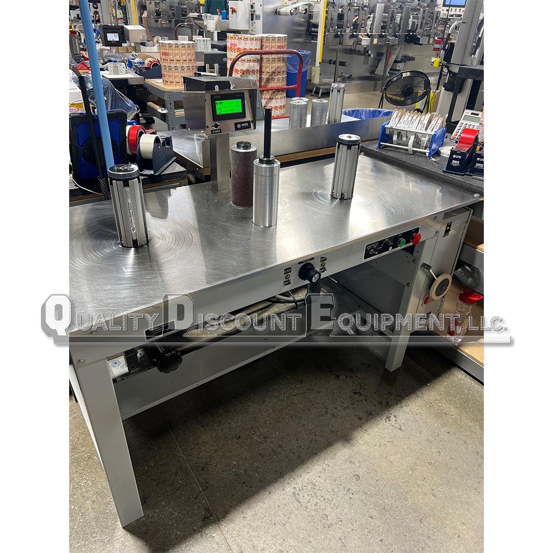 Web Techniques WT-30LC 7" Table Top Rewinder