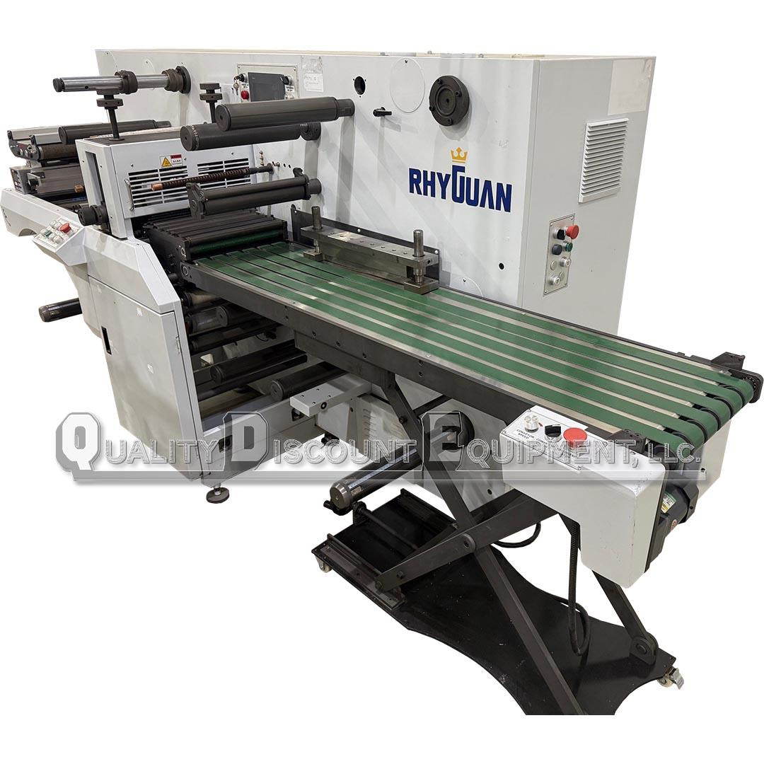Rhyguan TOP-330-2 13" Slitter/Rewinder/Die Cutter/Sheeter-1