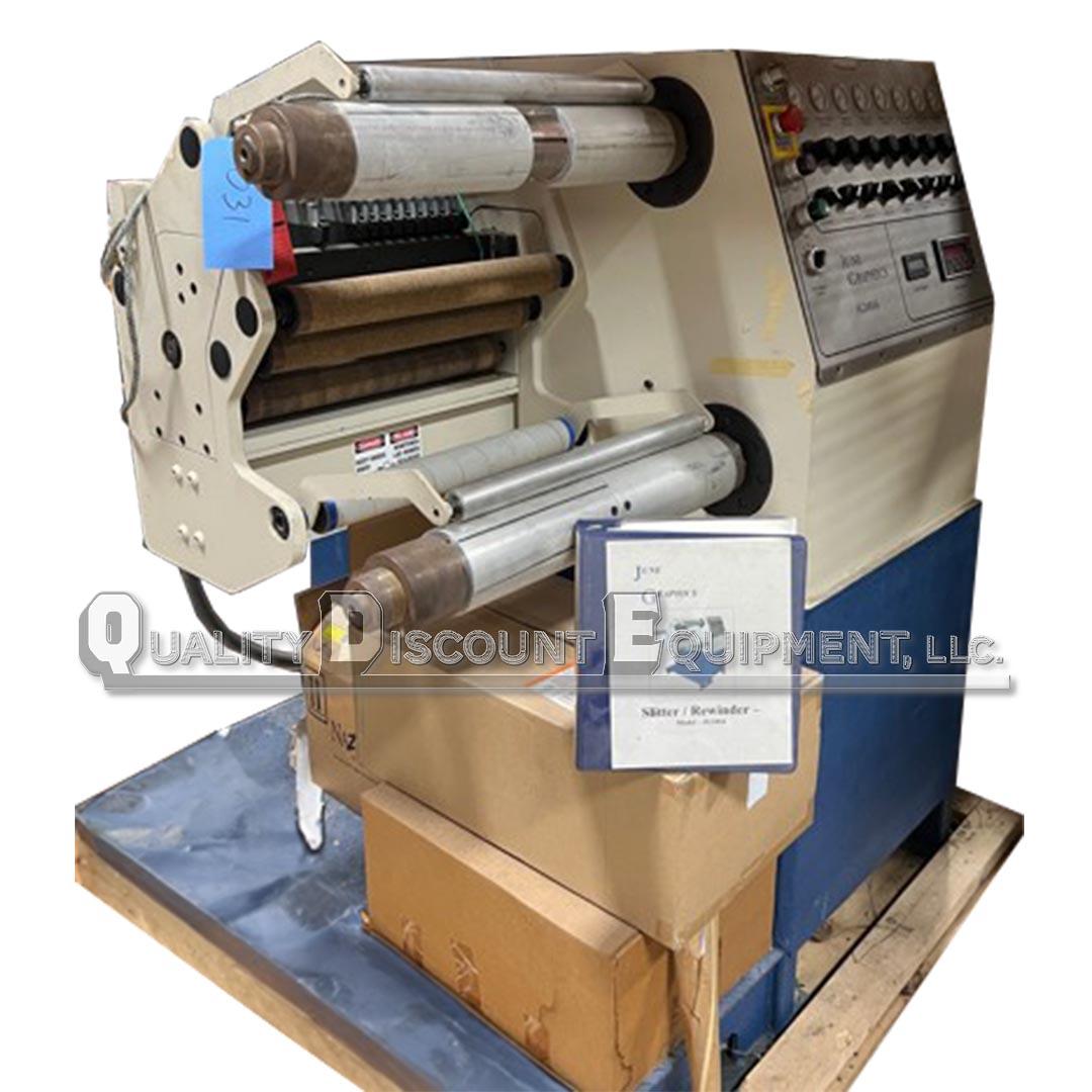 June Graphics JG1816 18" Slitter Rewinder-zoom-1