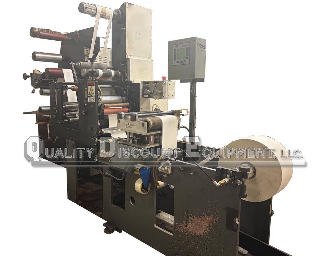 Gonderflex/Rotoflex 13" Slitter/Rewinder/Die Cutter